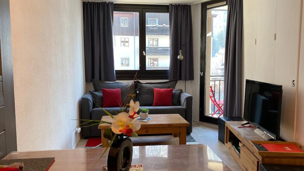 Chamois De Chamonix, Confortable 2 Pieces, Balcon, Parking Gratuit 외부 사진