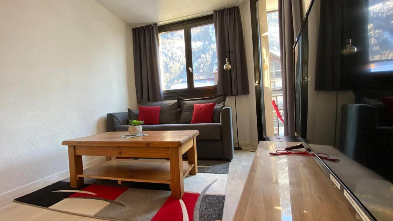 Chamois De Chamonix, Confortable 2 Pieces, Balcon, Parking Gratuit 외부 사진
